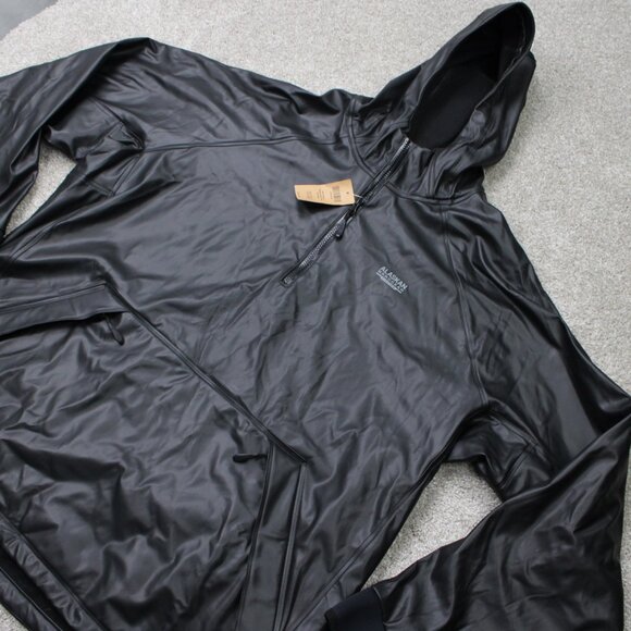 Duluth Jacket NWT Mens 2XL XXL Black Resurrection Bay Pullover Alaskan Hardgear - Picture 2 of 16